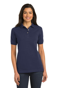 Ladie's Cotton Pique Polo