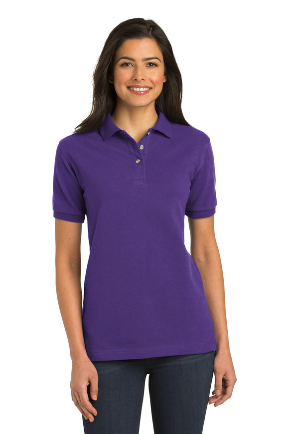Ladie's Cotton Pique Polo