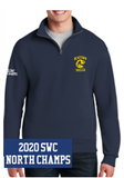 NHS Soccer SWC NORTH CHAMPS 1/4 Zip Cadet Collar Sweatshirt