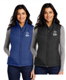 Darien High School Ladies Puffy Vest