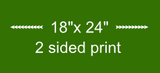 CUSTOMIZABLE Class of YARD SIGNS