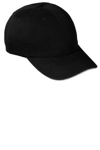 Washed Twill Sandwich Bill Cap