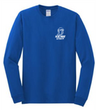 Darien Womens/Mens Long Sleeve Cotton T-Shirt 5400/L