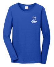 Darien Womens/Mens Long Sleeve Cotton T-Shirt 5400/L