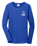 Darien Womens/Mens Long Sleeve Cotton T-Shirt 5400/L