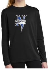 Newtown Thunder Long Sleeve Performance Moisture Wicking T-Shirt