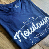 Womens Vintage Newtown Premium T-Shirt - 2 Styles & Colors