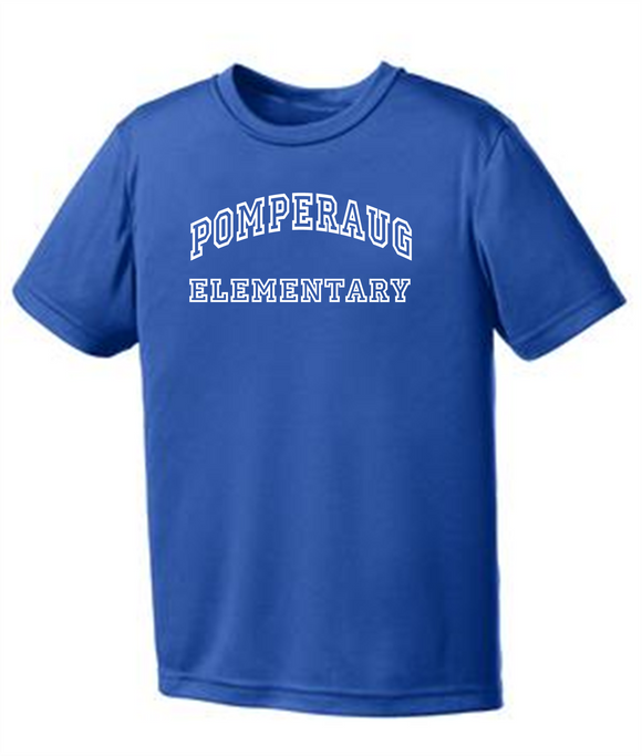 Pomperaug Elementary Performance T-Shirt PC380/Y