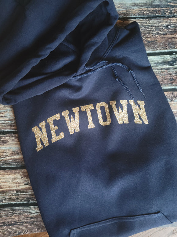 Newtown GLITTER Super Heavyweight Cotton Hoodie