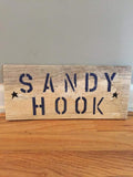 Hand Crafted Wood Barn Signs Sandy Hook